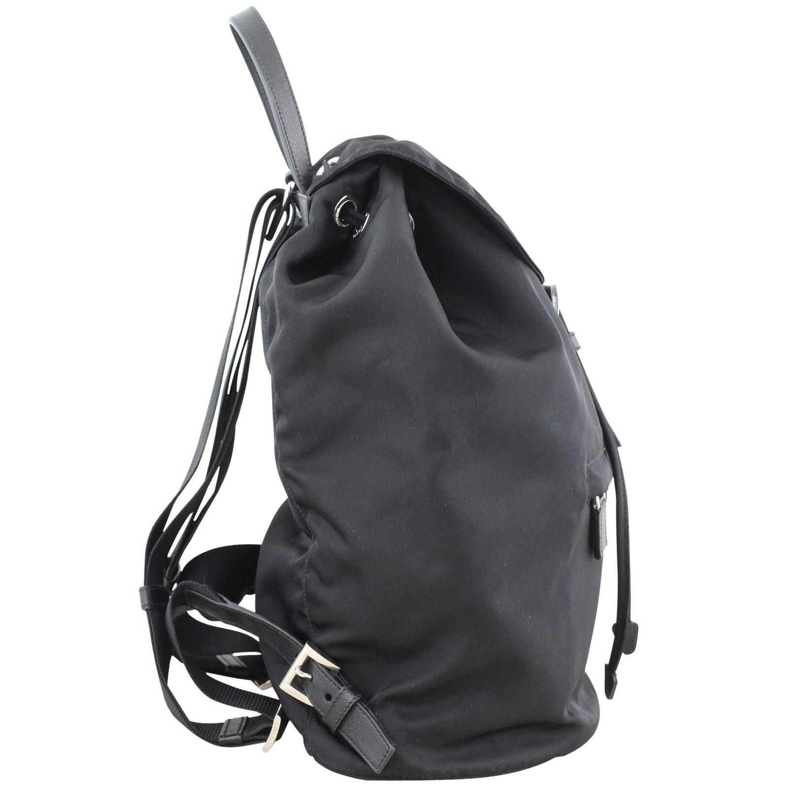Prada vela drawstring bag deals