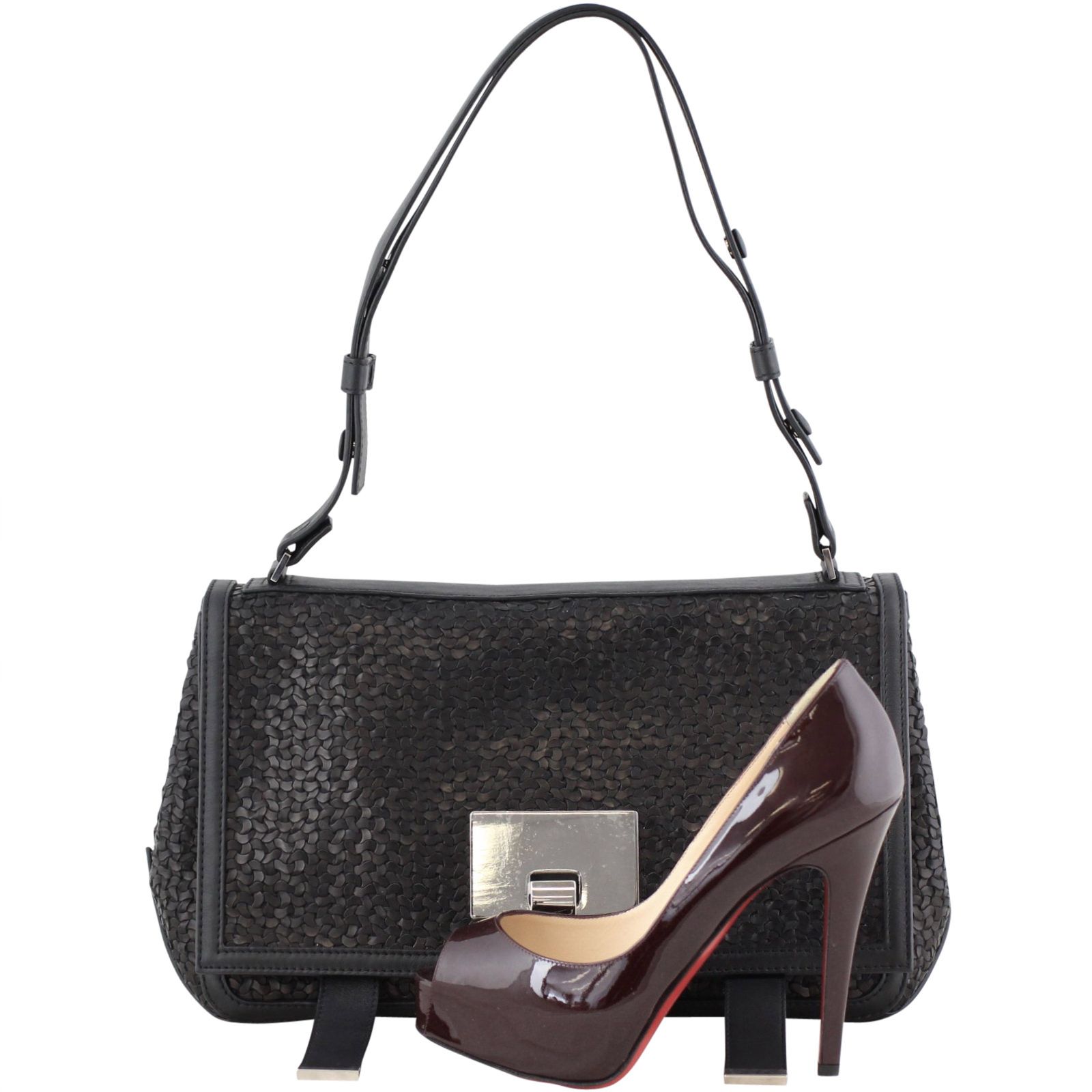 Proenza schouler leather shoulder bag on sale