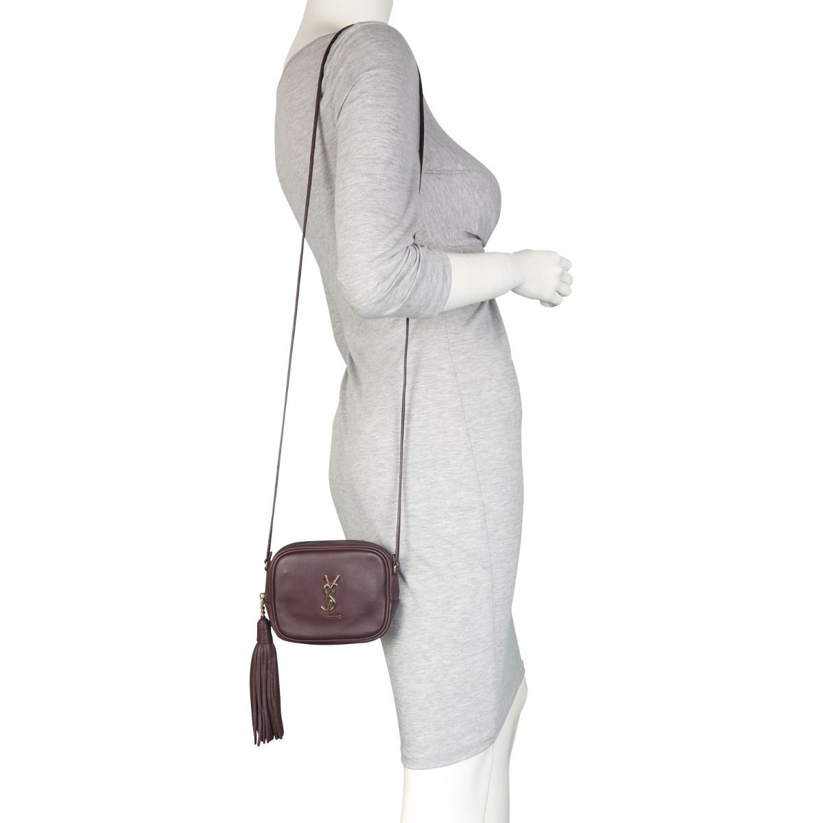 Ysl blogger bag beige top