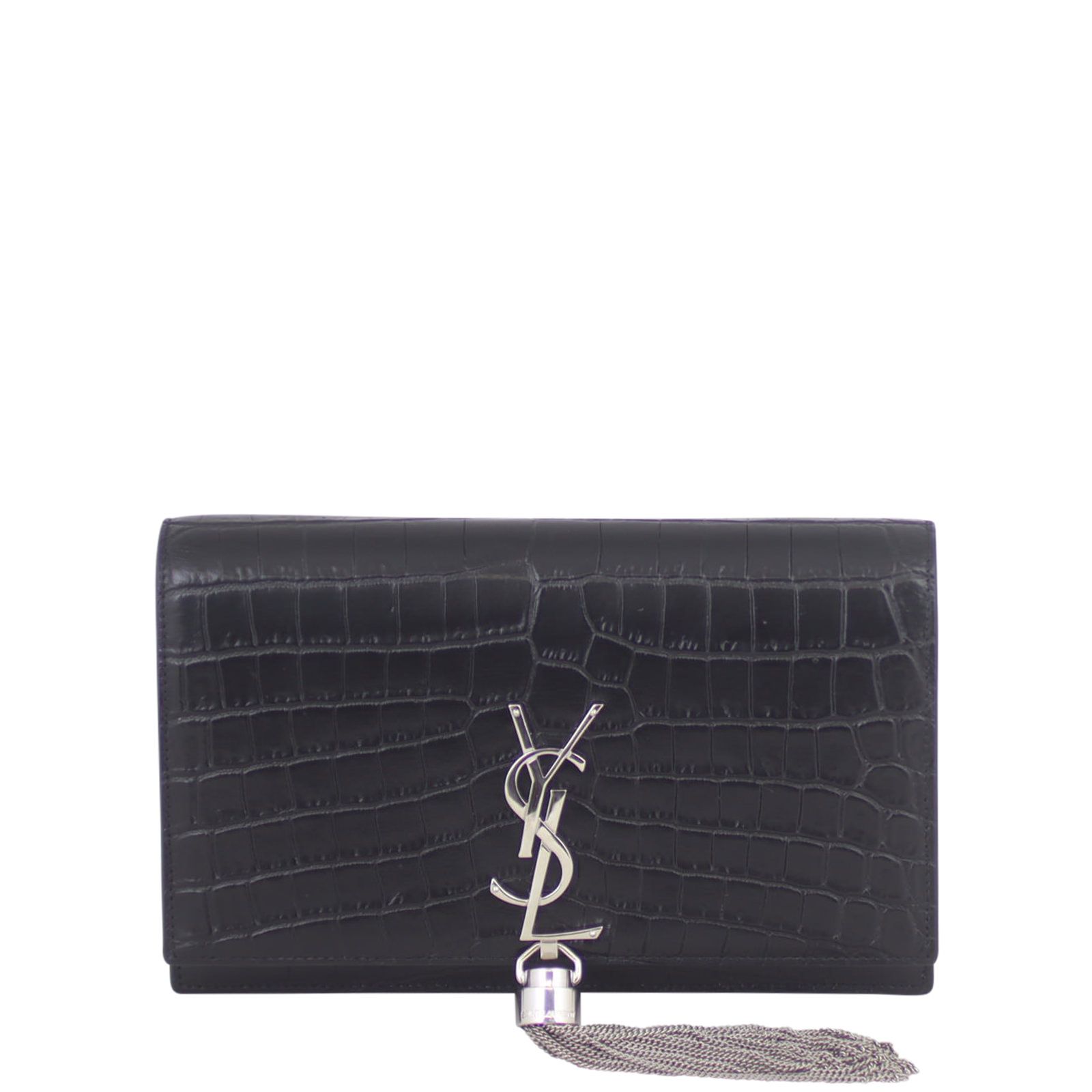 Kate tassel chain wallet top