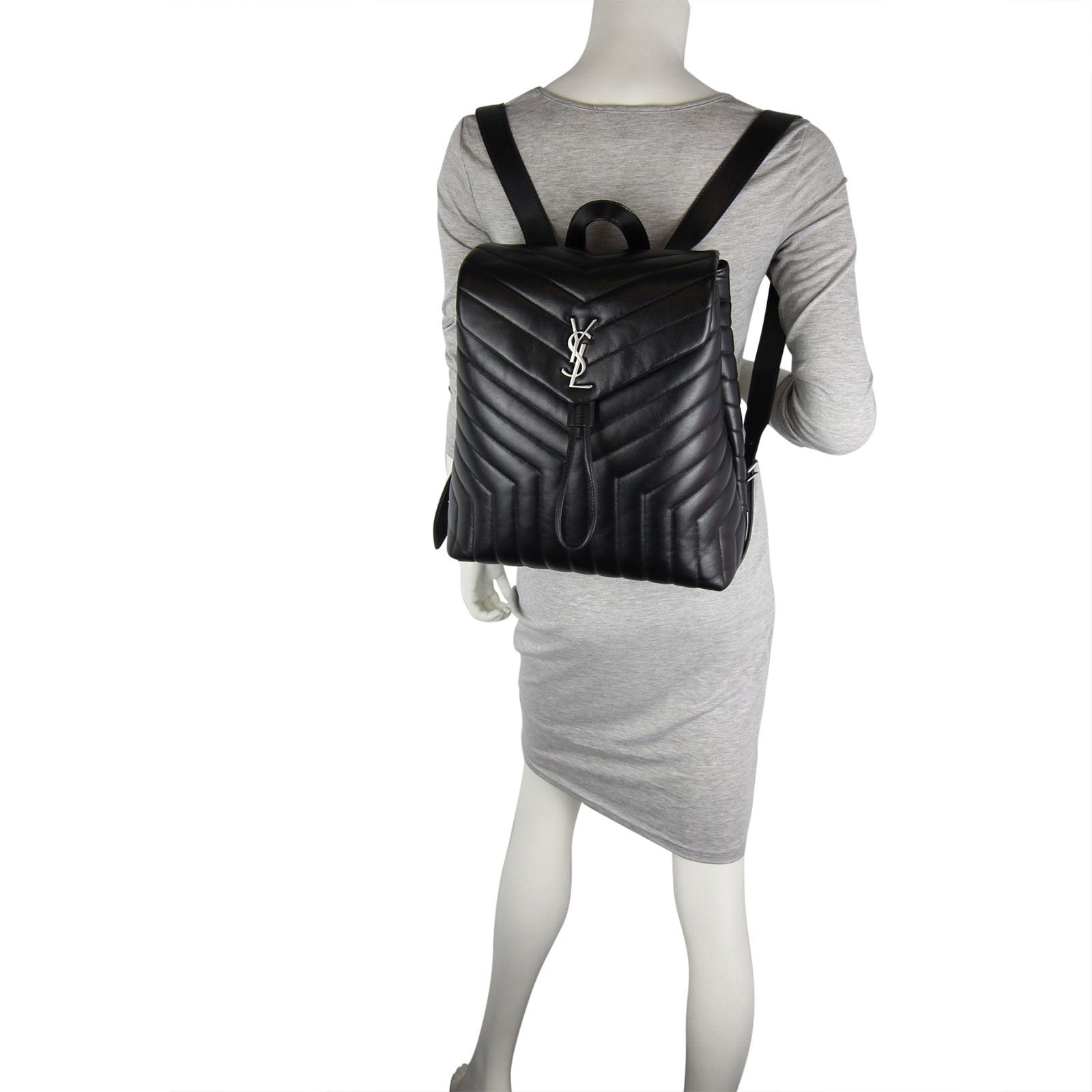 Ysl loulou medium backpack top