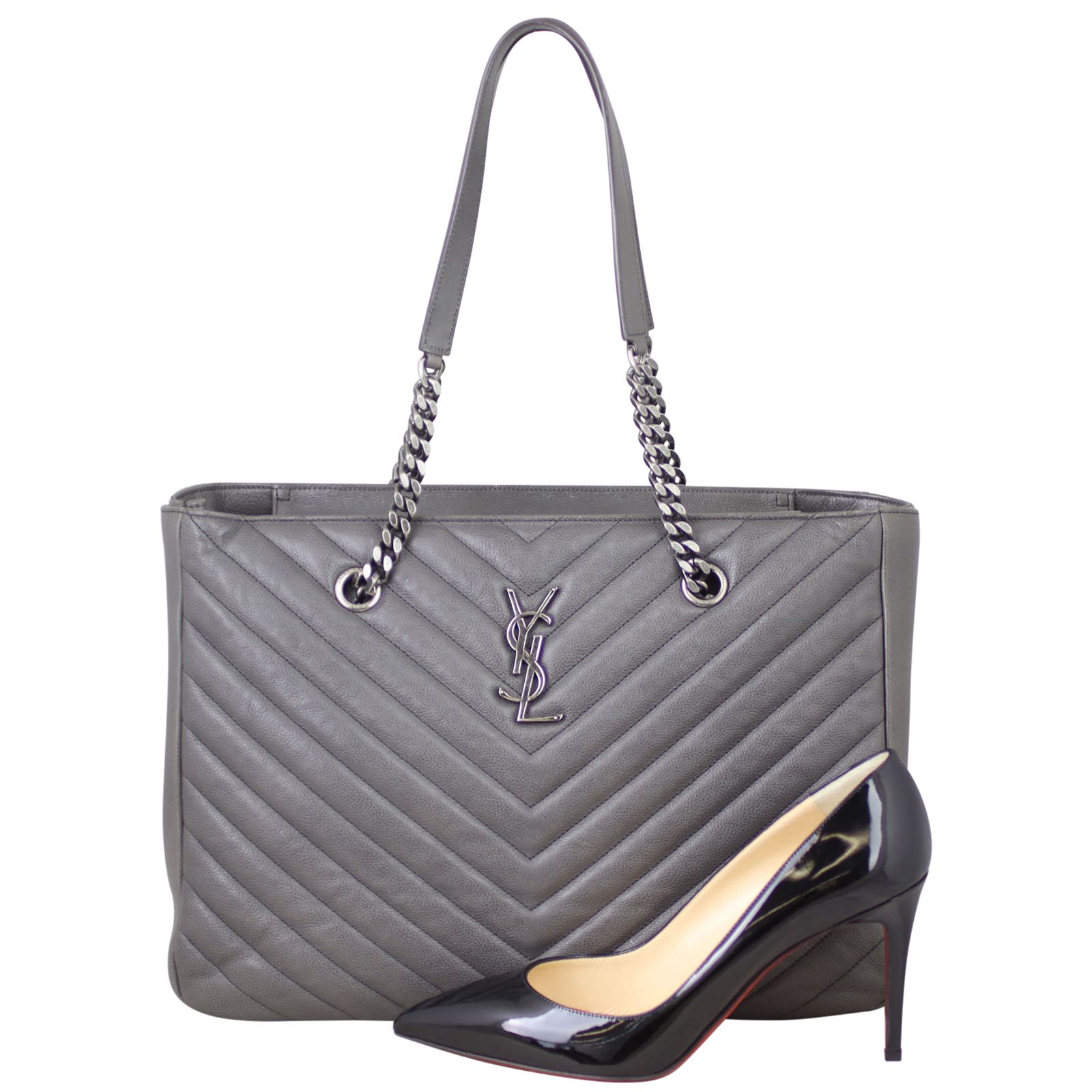 Ysl quilted monogram bag sales