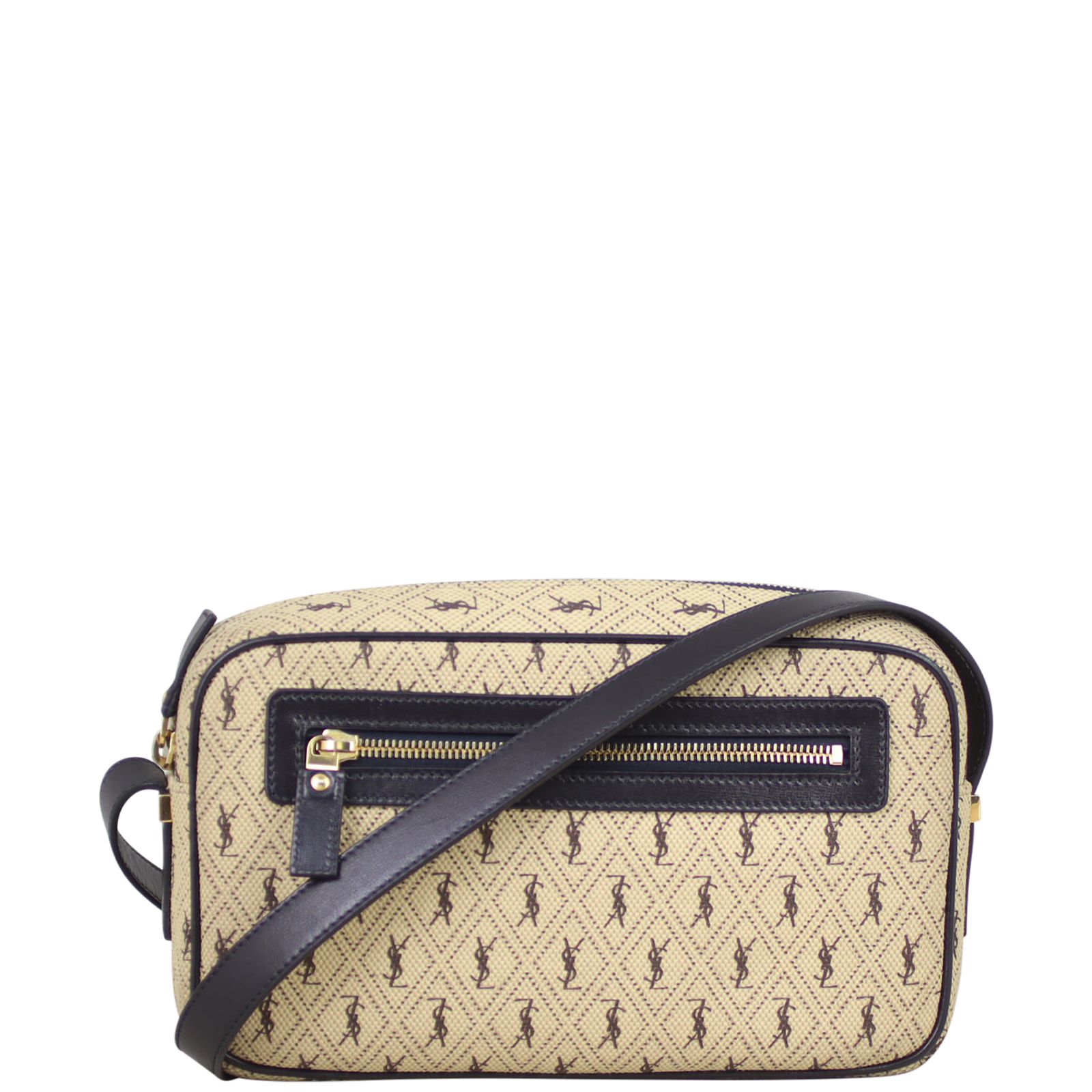Monogram ysl camera crossbody bag hot sale