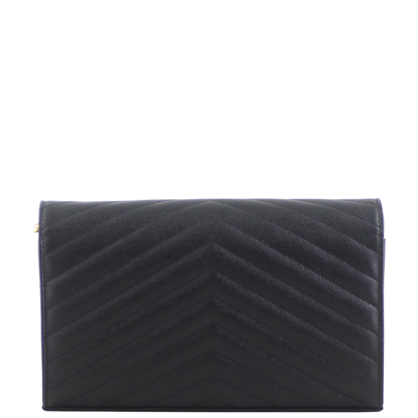 Saint Laurent Monogram Envelope Chain Wallet Medium