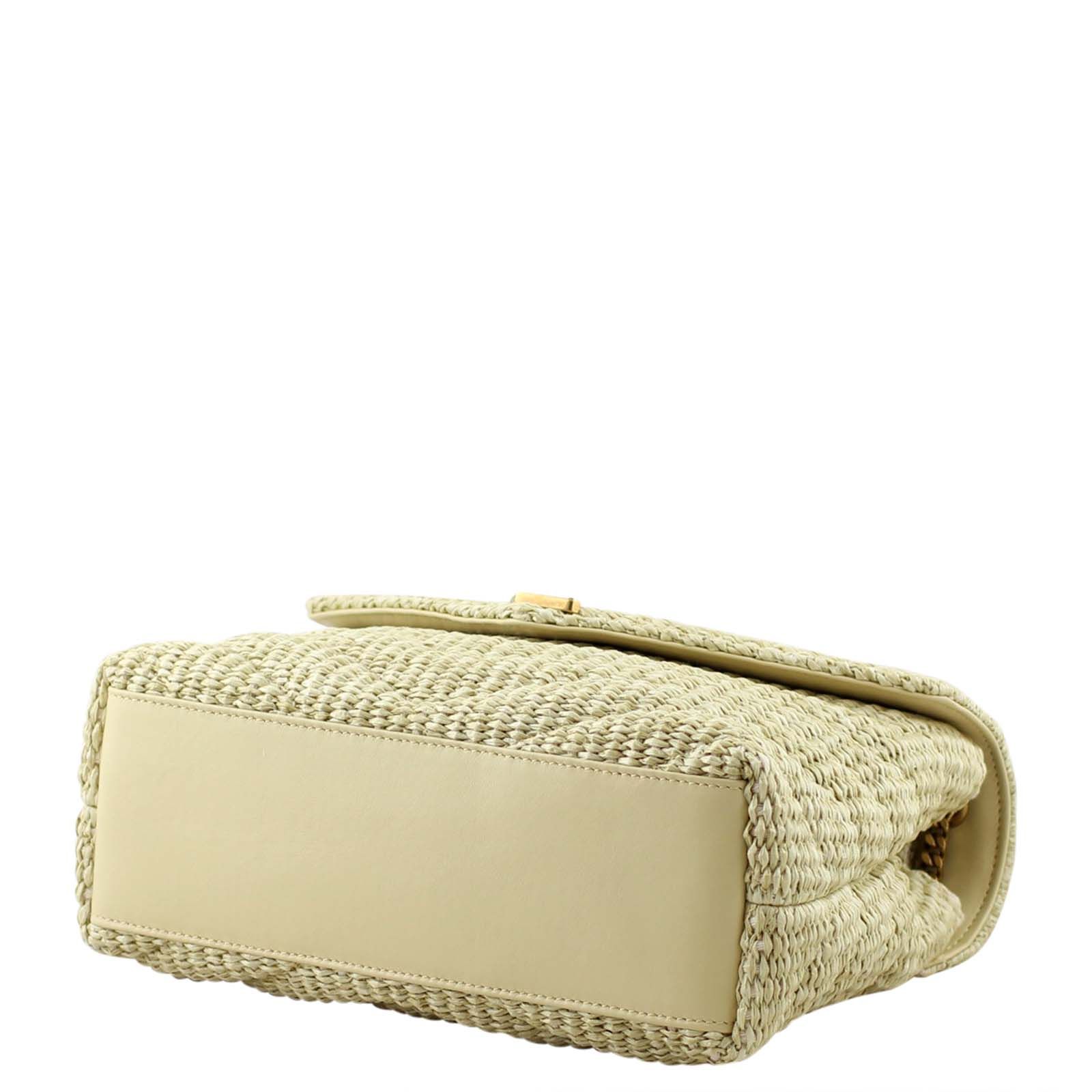 Saint laurent woven bag clearance