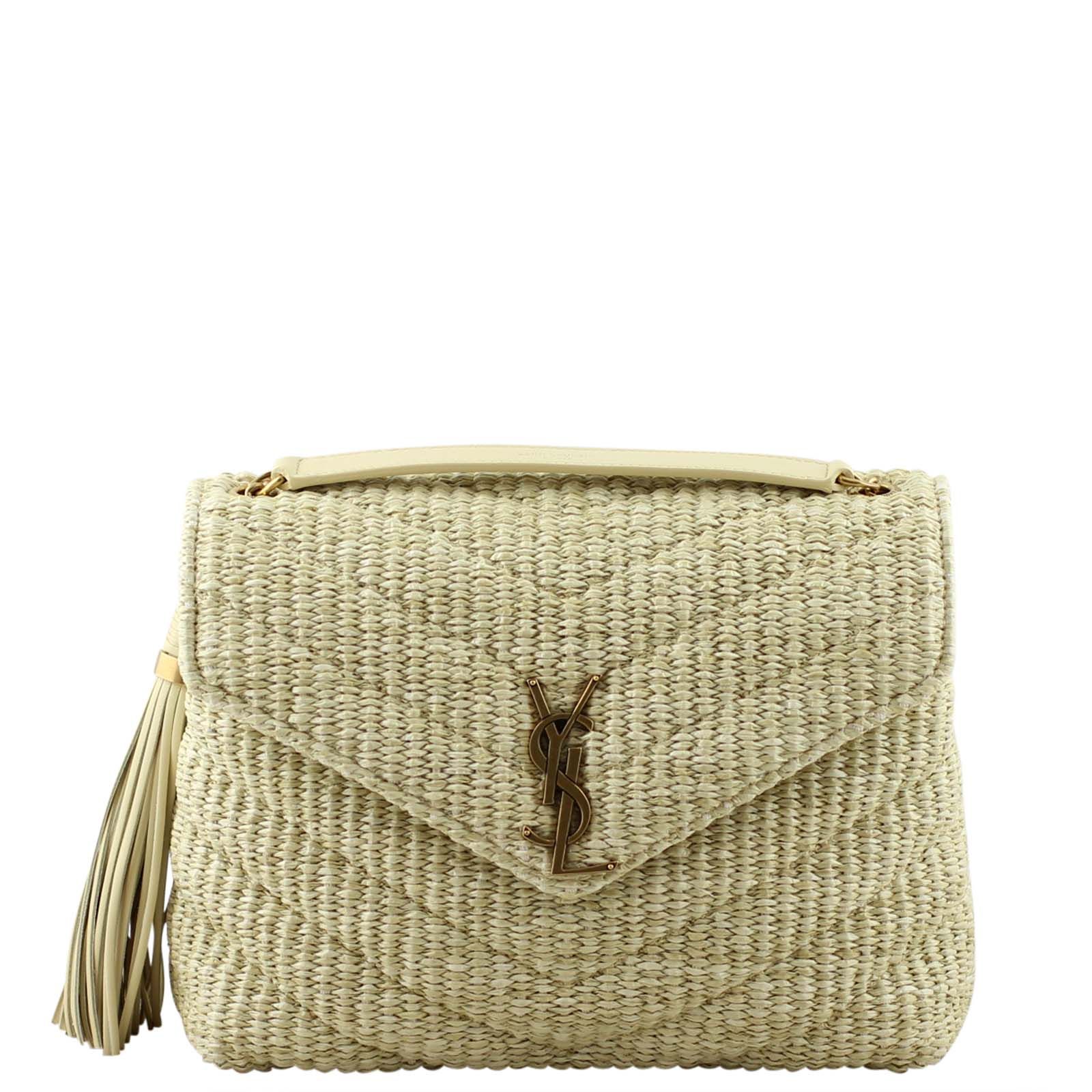 Ysl woven bag hot sale