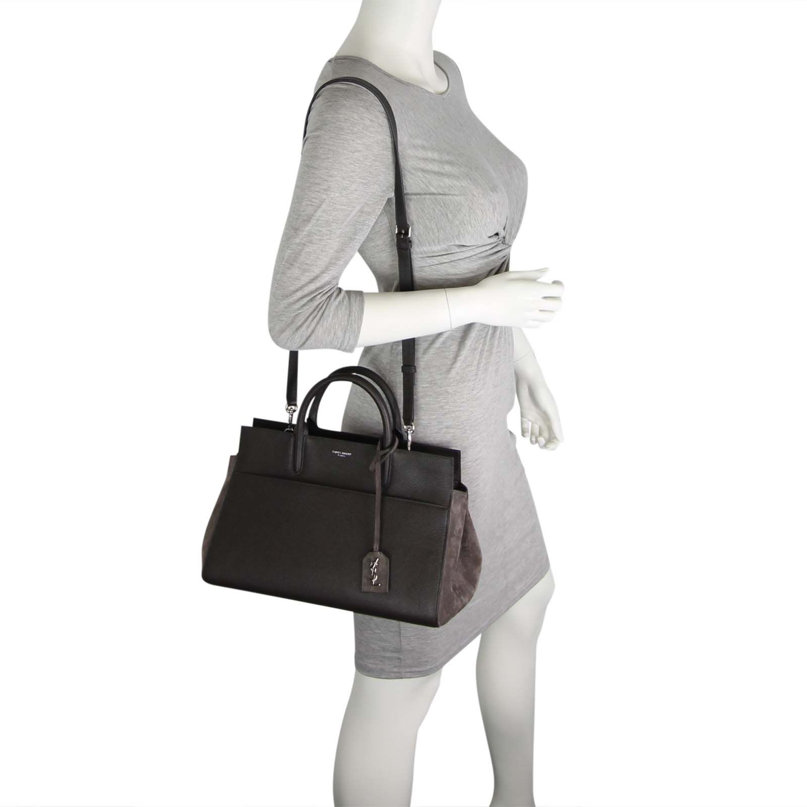 Saint laurent small cabas rive gauche bag best sale