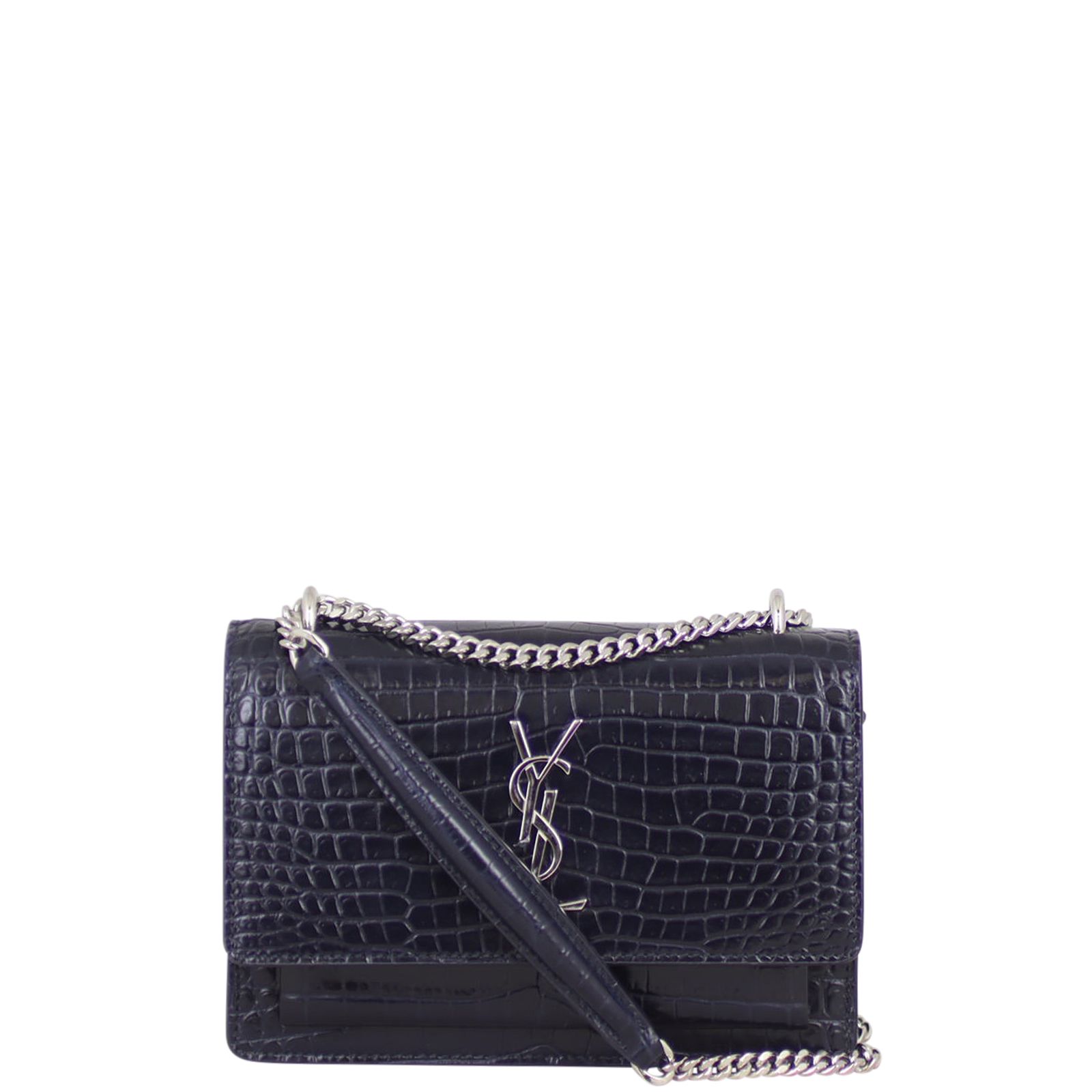 Ysl sunset leather strap hot sale