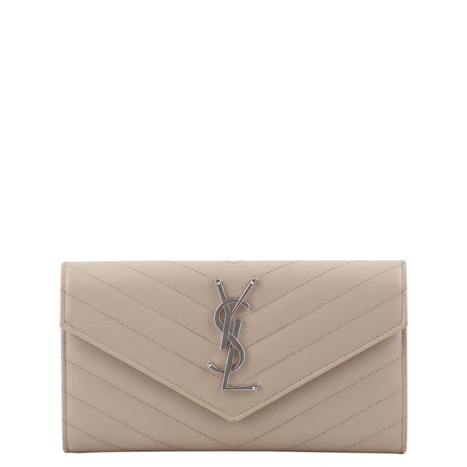 Saint Laurent Monogram Chain Wallet Small