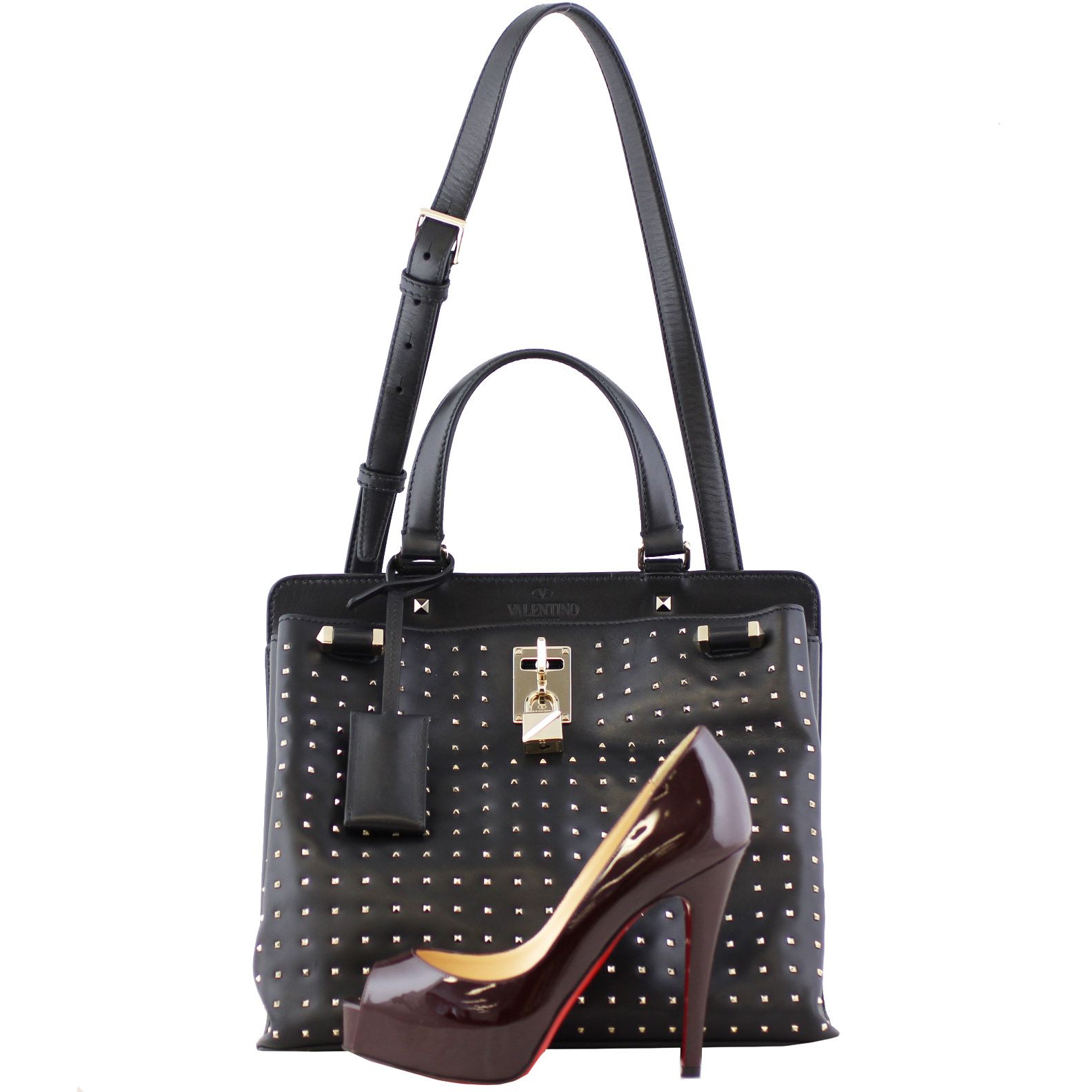 ★VALENTINO ROCKSTUD HAND BAG ポシェット ハンドバッグ ☆VALENTINO ROCKSTUD HAND BAG ポシェット ハンドバッグ