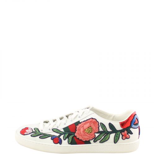 gucci shoes ace embroidered