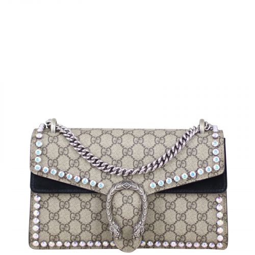 dionysus gg small crystal shoulder bag