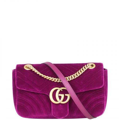 velvet gucci handbag