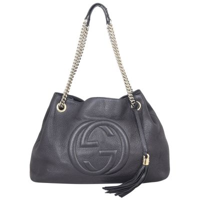 Gucci Soho Chain Shoulder Bag Medium Front
