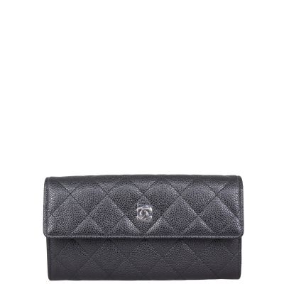 Chanel Classic Flap Long Wallet Front