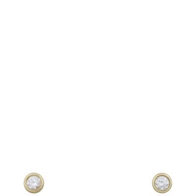 Tiffany & Co Diamonds by the Yard Stud Earrings 18k Yellow Gold earrings