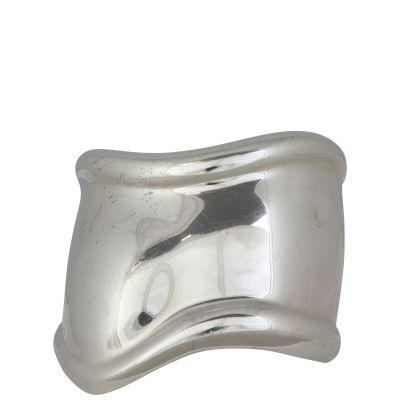 Tiffany & Co Bone Cuff Sterling Silver Medium Front