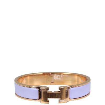 Hermes Clic H PM Bracelet (light blue) Front
