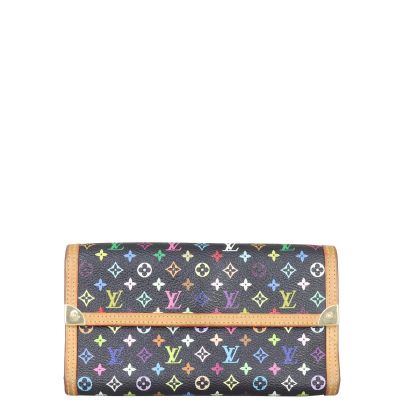 Louis Vuitton Porte Tresor Wallet Monogram Multicolore Front