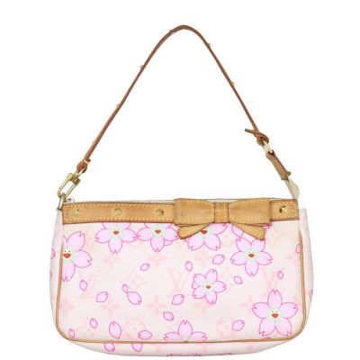 Louis Vuitton Pochette Accessories Cherry Blossom Front