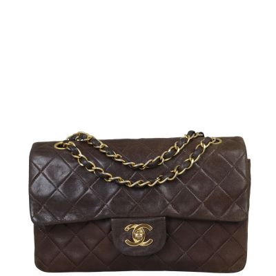 Chanel Classic Double Flap Small (vintage) Front with Strap