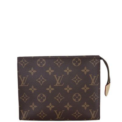 Louis Vuitton Toiletry Pouch 19 Monogram Front