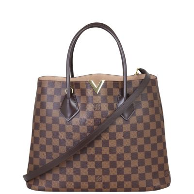Louis Vuitton Kensington Damier Ebene Front with Strap