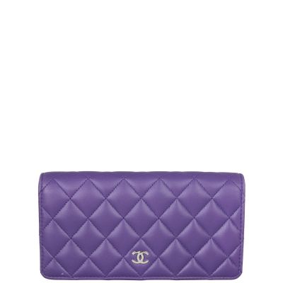 Chanel Classic CC Yen Wallet Front