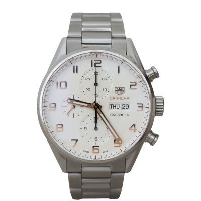TAG Heuer Carrera Calibre 16 Day Date Chronograph Watch 
