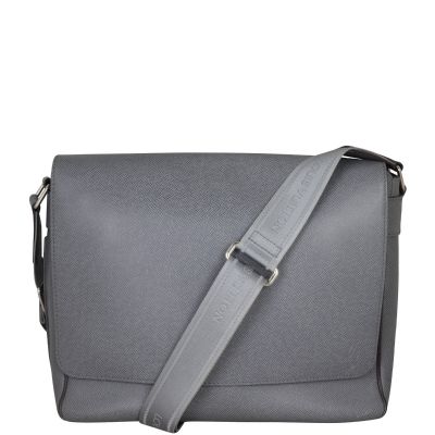 Louis Vuitton Taiga Roman Messenger Bag Front With Strap