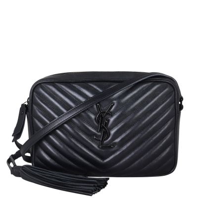 Saint Laurent Lou Camera Bag Front With Strap
