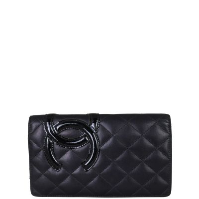 Chanel Ligne Cambon Yen Wallet Front