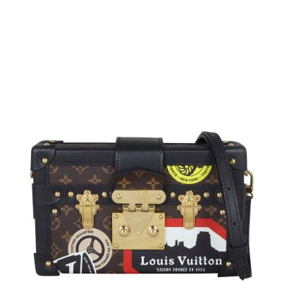 Louis Vuitton Petite Malle Monogram My LV World Tour Front With Strap