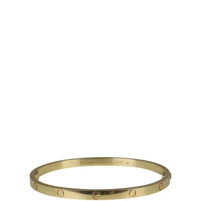 Cartier Small Love Bracelet 18k Yellow Gold 
