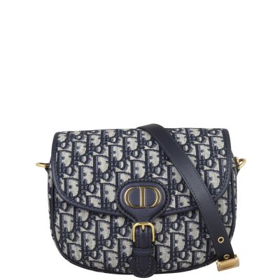 Dior Bobby Bag Medium Oblique Front With Strap