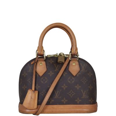 Louis Vuitton Alma BB Monogram Front With Strap