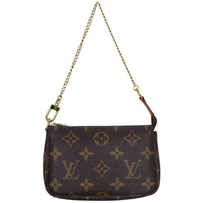 Louis Vuitton Mini Pochette Accessoires Monogram Front