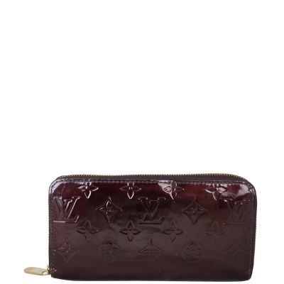 Louis Vuitton Zippy Wallet Monogram Vernis Front