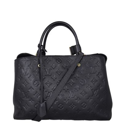 Louis Vuitton Montaigne GM Monogram Empreinte Front With Strap