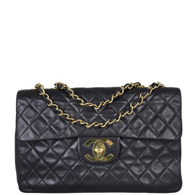 Chanel Maxi Jumbo XL Single Flap Bag Front