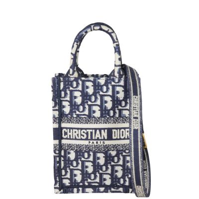 Dior Book Tote Mini Front with Strap