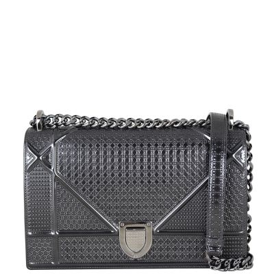 Dior Diorama Micro-Cannage Medium Front with Strap