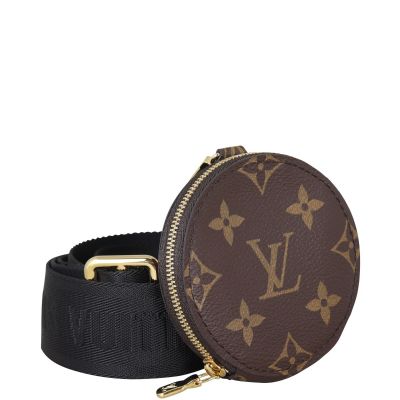 Louis Vuitton Bandouliere Adjustable Canvas Strap with Coin Pouch