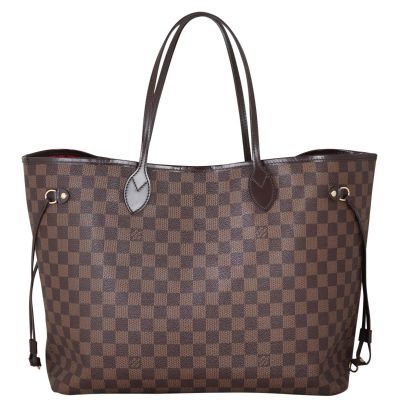 Louis Vuitton Neverfull MM Damier Ebene Front