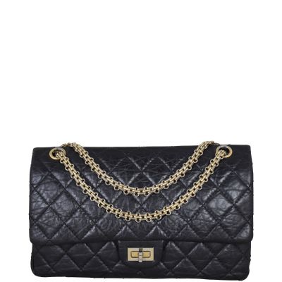 Chanel 2.55 Reissue 226 Double Flap Bag Black 13 Series