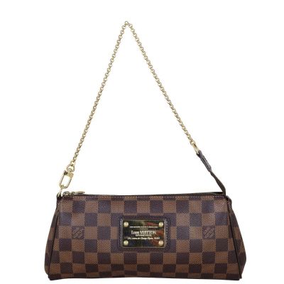 Louis Vuitton Eva Pochette Damier Ebene Front