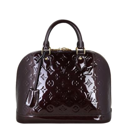 Louis Vuitton Alma PM Monogram Vernis Front