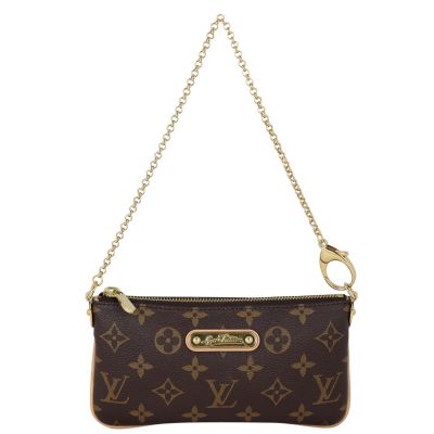 Louis Vuitton Milla Pochette MM Monogram Front