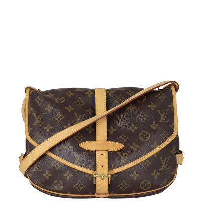 Louis Vuitton Saumur 30 Monogram Front With Strap