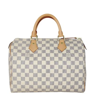 Louis Vuitton Speedy 30 Damier Azur Front